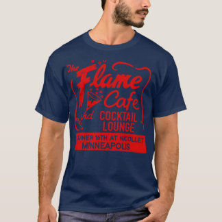 ザフレイムカフェ&カクテルラウンジレトロDefunct M Tシャツ
