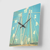 ザフレッド・ハートマン橋 スクエア壁時計 (傾斜)