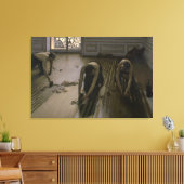 ザフロアスクレーパーズバイグスターブカイルボッテ キャンバスプリント (インサイチュ (リビング))