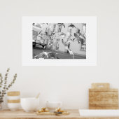 ザフロック – フレームプリント ポスター (キッチン)