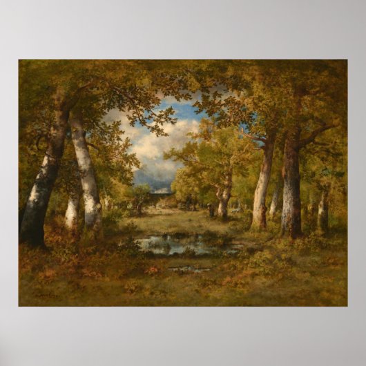 ザフロッグポンドディアズデラペーニャファインアート ポスター (正面)