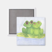 ザフロッグラバーズイラストレーション マグネット (正面/裏面)