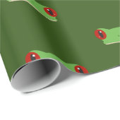 ザフロッグ顔 ラッピングペーパー (ロールコーナー)