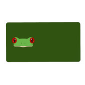 ザフロッグ顔 ラベル (正面)