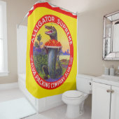 ザフロリダアリゲータースプリーム シャワーカーテン (インサイチュ)