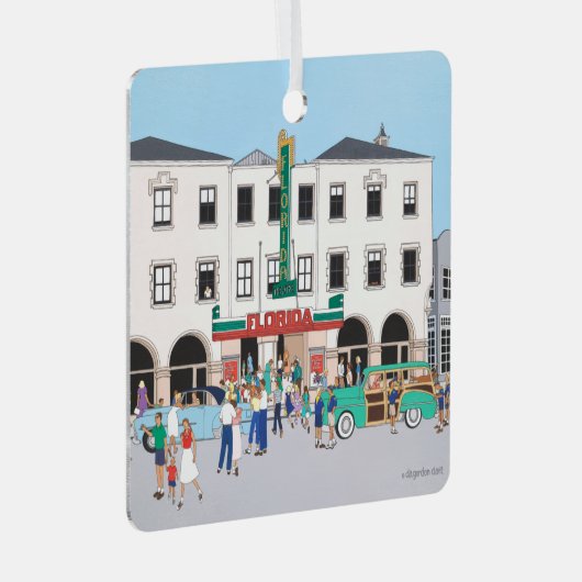 ザフロリダシアターオーナメント メタルオーナメント (正面右)