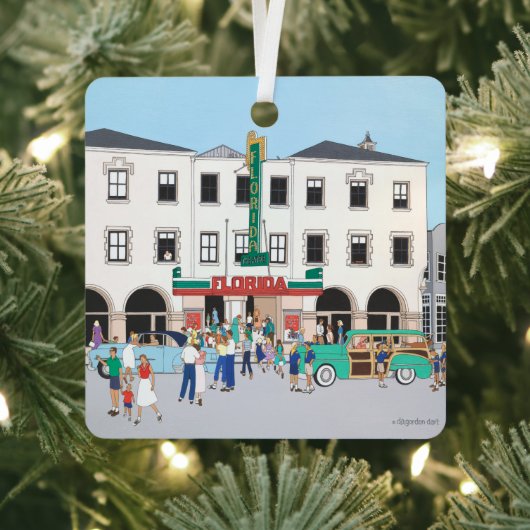 ザフロリダシアターオーナメント メタルオーナメント (インサイチュ)