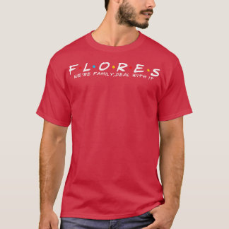 ザフローズファミリーフローズソナムフローレス姓 Tシャツ