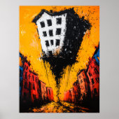 ザフローティングアビス – エクスプレシショニスト超現実都市 ポスター (正面)