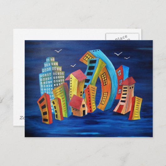 ザフローティングシティ ポストカード (正面/裏面)
