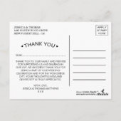 ザフローラリースホワイト結婚ズコレクション ポストカード (裏面)