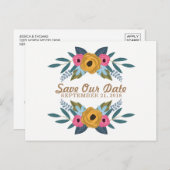 ザフローラリースホワイト結婚ズコレクション 案内ポストカード (正面/裏面)