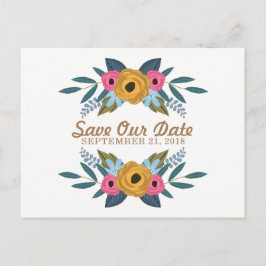 ザフローラリースホワイト結婚ズコレクション 案内ポストカード