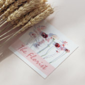 ザフローリストプロフェッショナルスクエアビジネスカード スクエア名刺