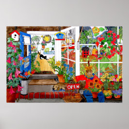 ザフローリスト店 ポスター