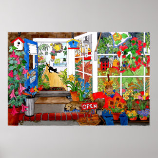 ザフローリスト店 ポスター