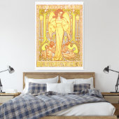 ザフーグランベルゲン1896年1月トゥールプ キャンバスプリント (インサイチュ (寝室))