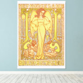 ザフーグランベルゲン1896年1月トゥールプ キャンバスプリント (インサイチュ (ウッドフロア))