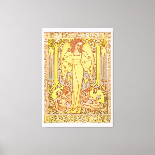 ザフーグランベルゲン1896年1月トゥールプ キャンバスプリント (正面)