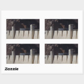 ザフーバーダム 長方形シール (シート)