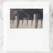 ザフーバーダム 長方形シール (バッグ)