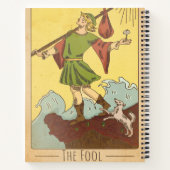 ザフールアーカ専攻のナタロットカードド動揺してッグ ノートブック (裏面)