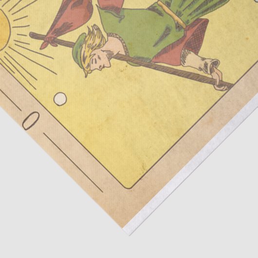 ザフールアーカ専攻のナタロットカードド動揺してッグ 薄葉紙 (詳細)