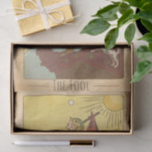 ザフールアーカ専攻のナタロットカードド動揺してッグ 薄葉紙 (ギフト)