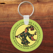 ザフールキーチェーン文字 キーホルダー (正面)