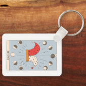 ザフールタロットカード専攻のアルカナ キーホルダー (正面)