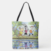 ザフ走ァームアイスポンドリフレクショントート トートバッグ (裏面)