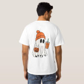 ザブクルーオレンジハロウィーン Tシャツ (裏面フル)