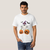 ザブクルーオレンジハロウィーン Tシャツ (正面フル)