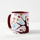 ザブックリーフツリー マグカップ (正面左)