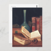 ザブックワームのテー絵画ブルのはがき ポストカード (正面/裏面)