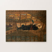 ザブックワーム、1861年カール・スピッツウェグ ジグソーパズル (横)