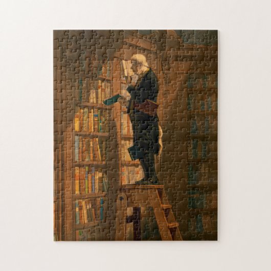 ザブックワーム、1861年カール・スピッツウェグ ジグソーパズル (縦)