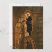 ザブックワーム、1861年カール・スピッツウェグ 招待状 (正面)