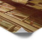 ザブックワームbyカールSpitzwegヴィンテージアート ポスター (角)