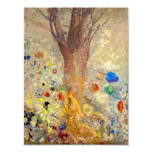 ザブッダ | Odilon Redon | フォトプリント (正面)