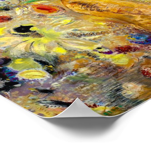 ザブッダ | Odilon Redon | ポスター (角)