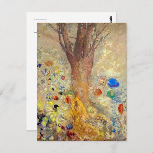 ザブッダ | Odilon Redon | ポストカード (正面/裏面)