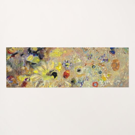 ザブッダ | Odilon Redon | ヨガマット (裏面(横))