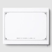 ザブフォーマルロとワ結婚イト ゲストブック (裏面)