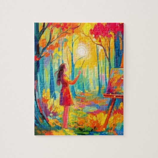 ザブライトアーティスト ジグソーパズル (縦)