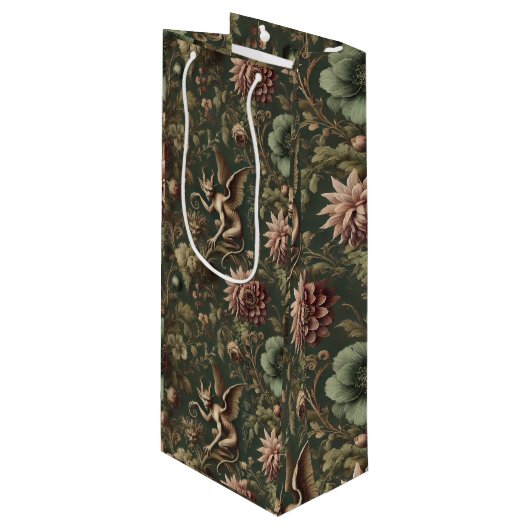 ザブライトウォッチャー – ゴシックビクトリアン語 ワインギフトバッグ (正面アングル)