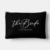 ザブライトシパーソナライズされたックバチェロレッテ アクセサリーポーチ (正面)