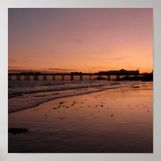 ザブライトン桟橋アットサンセット ポスター