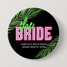 ザブライドグリーン&ピンクトロピカルバッハ 缶バッジ