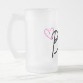 ザブライドブライダルパーティ飲み フロストグラスビールジョッキ (左)